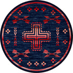 Shoot Me Straight - Power Red American Dakota Rugs