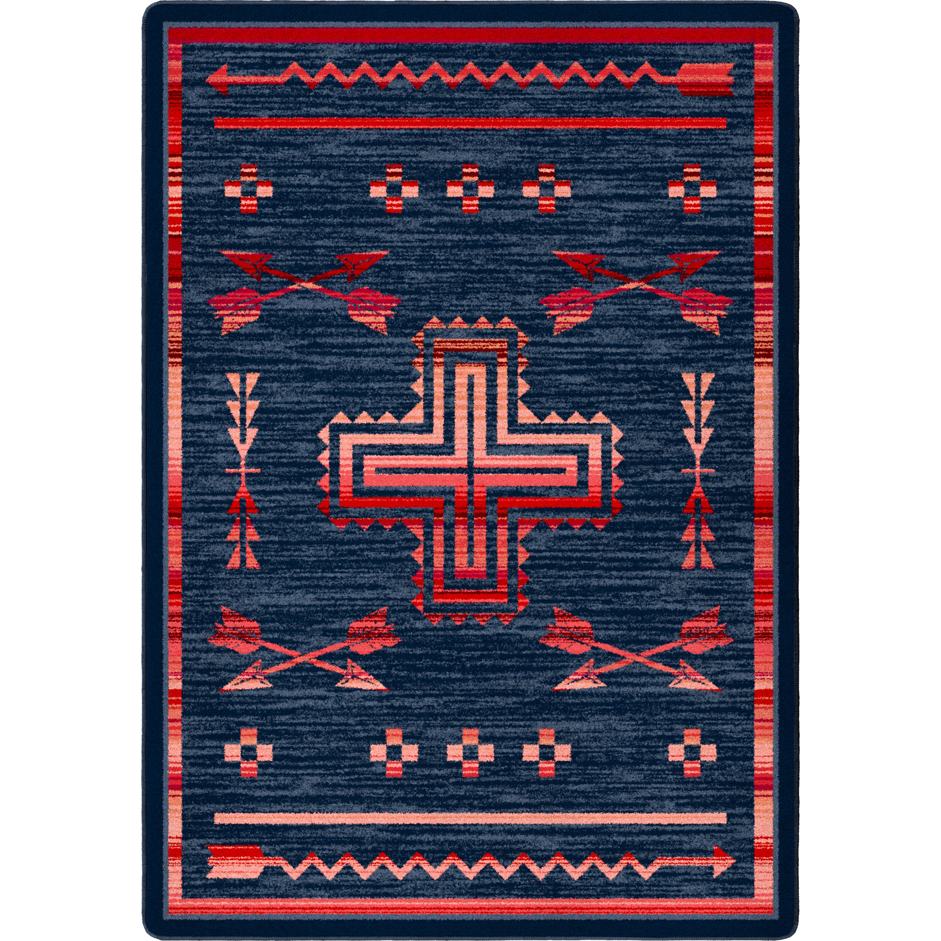 Shoot Me Straight - Power Red American Dakota Rugs