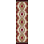 Starburst - Red American Dakota Rugs