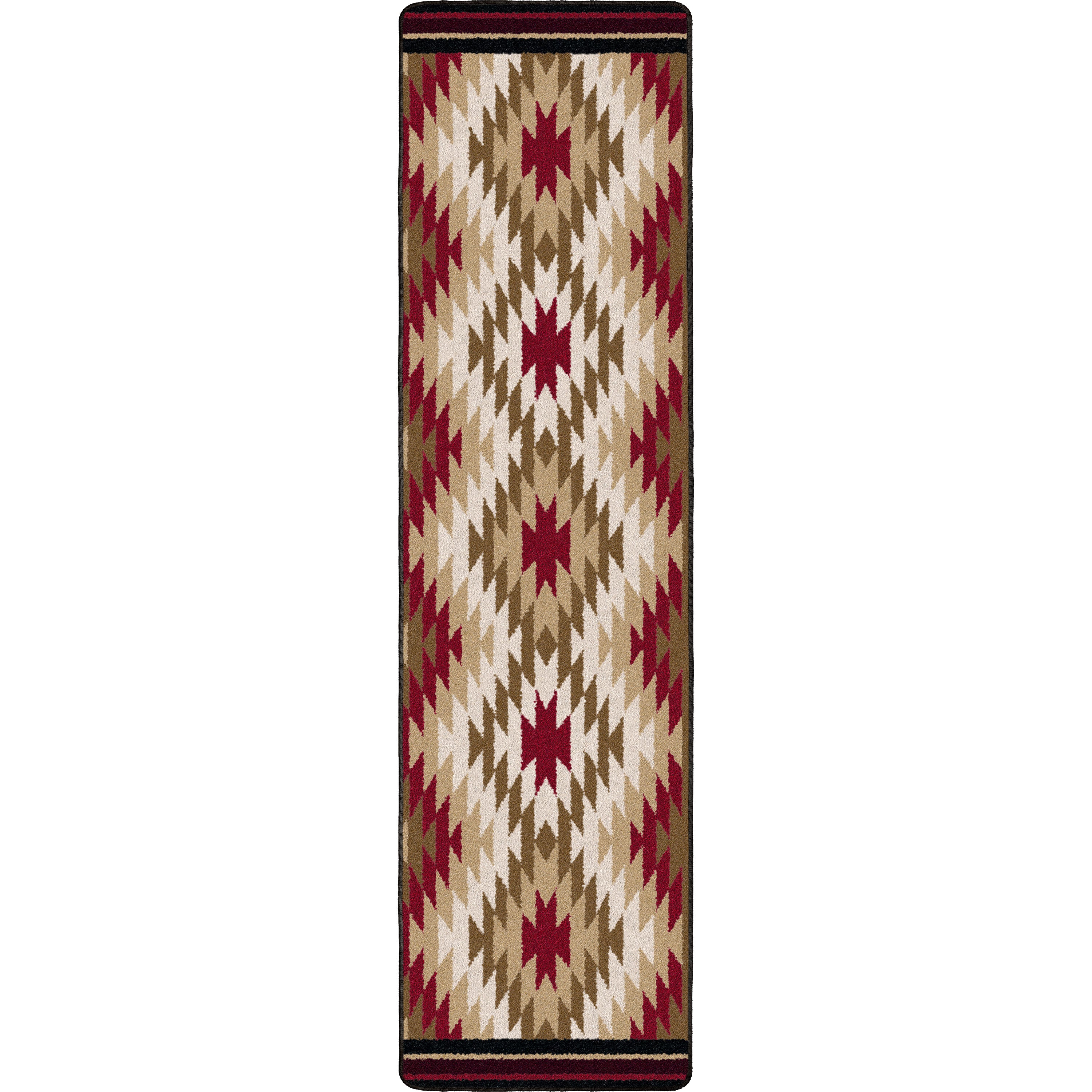 Starburst - Red American Dakota Rugs