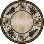 Stoic Pines Forest American Dakota Rugs