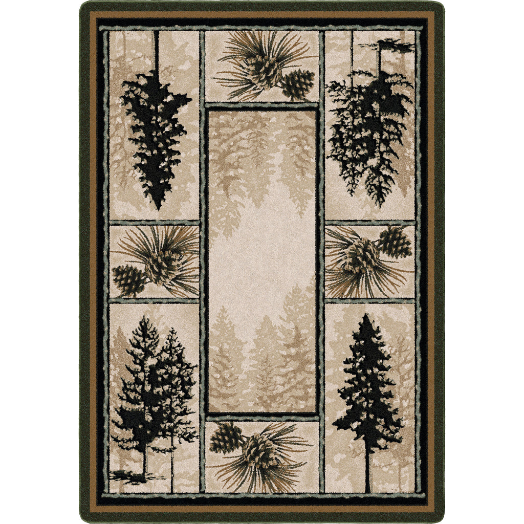 Stoic Pines Forest American Dakota Rugs