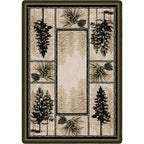Stoic Pines Forest American Dakota Rugs