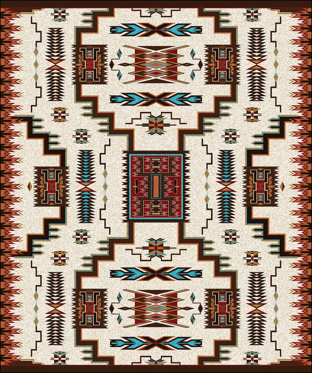 Storm Catcher - Rust American Dakota Rugs