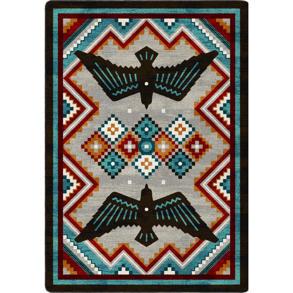 Sunset Dance OKA - Electric American Dakota Rugs