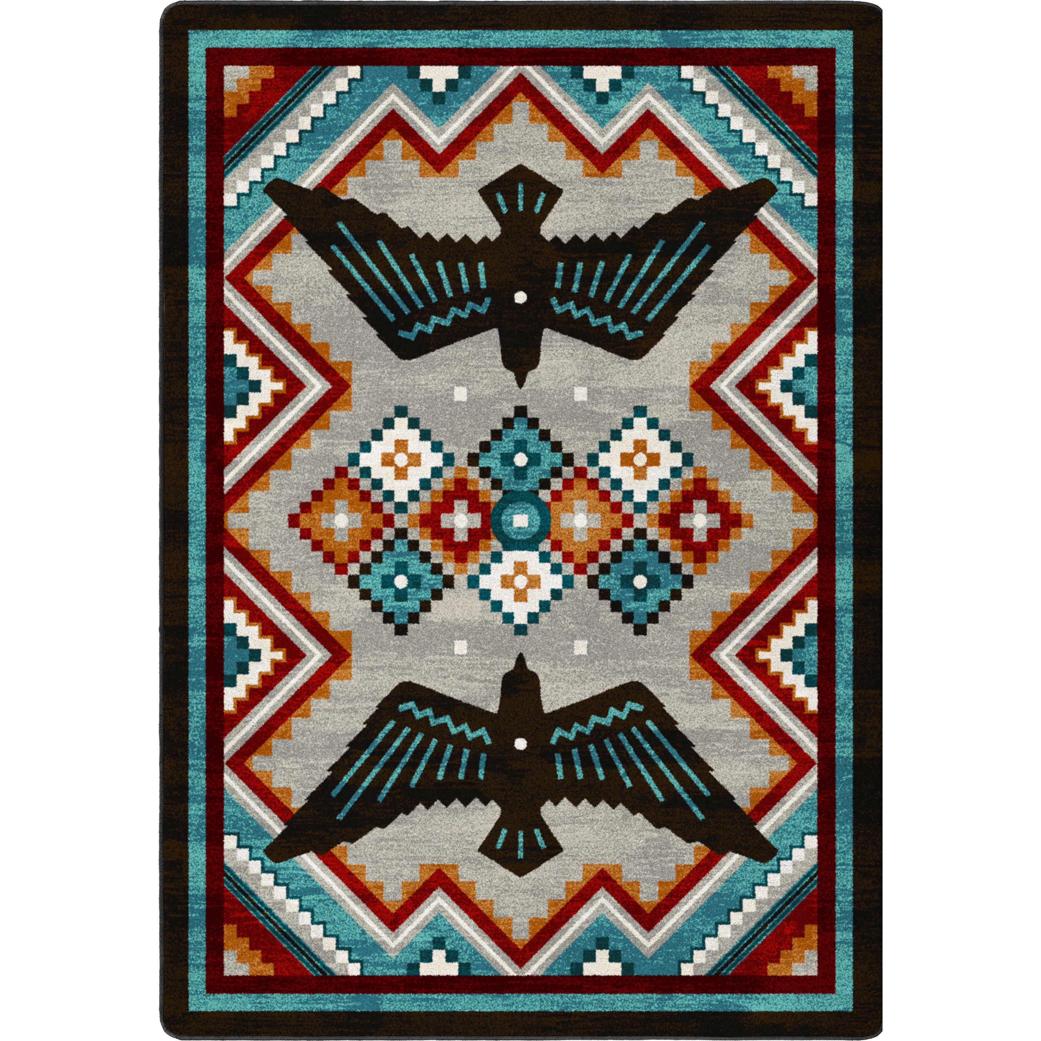 Sunset Dance OKA - Electric American Dakota Rugs