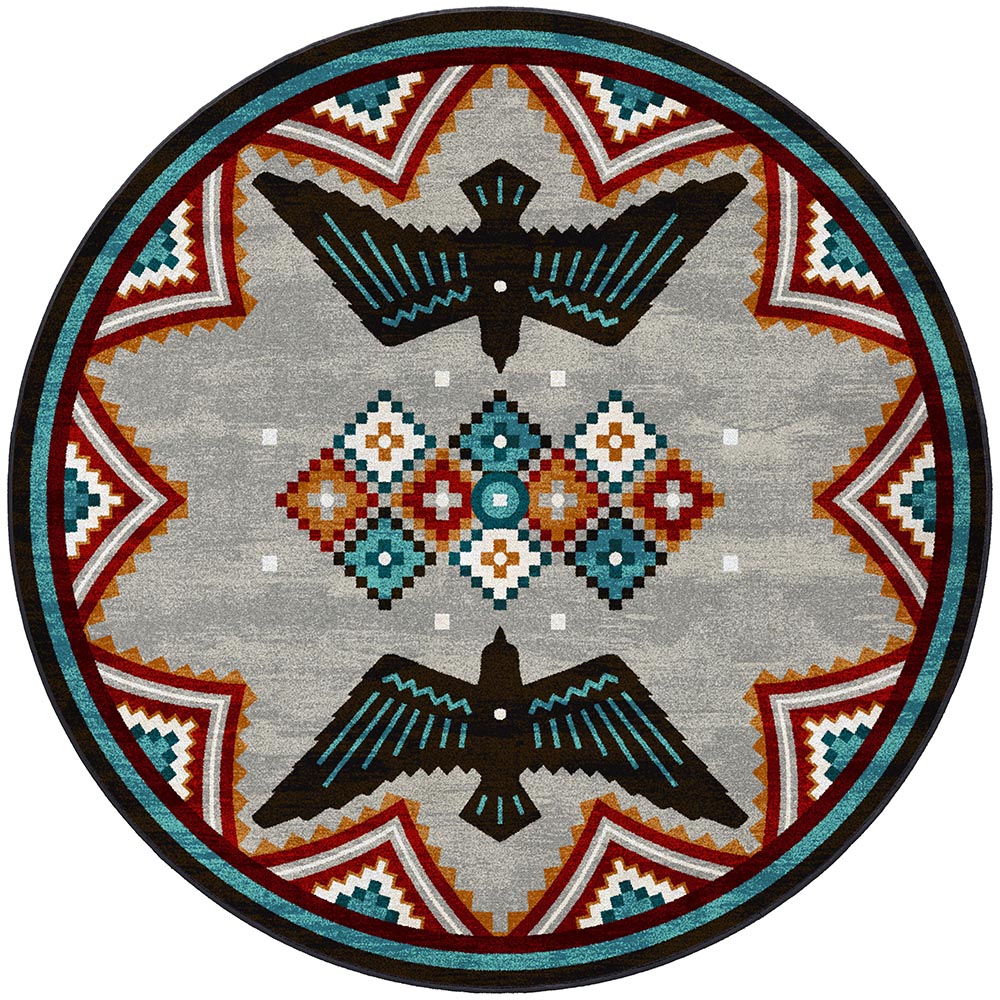 Sunset Dance OKA - Electric American Dakota Rugs