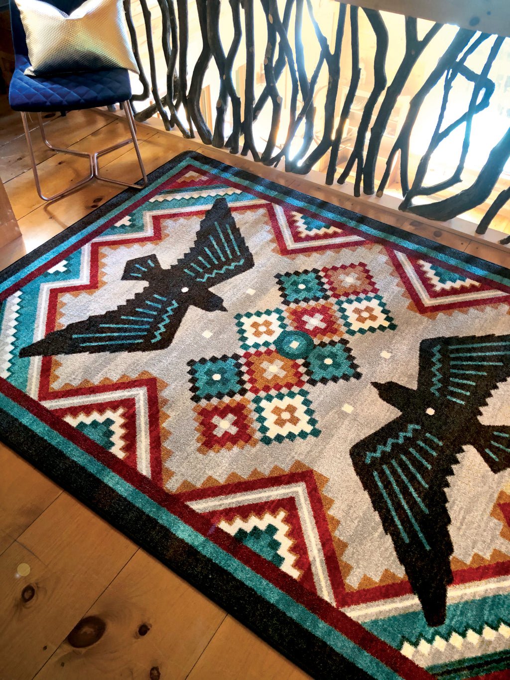 Sunset Dance OKA - Electric American Dakota Rugs