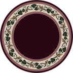 Three Sisters - Garnet American Dakota Rugs