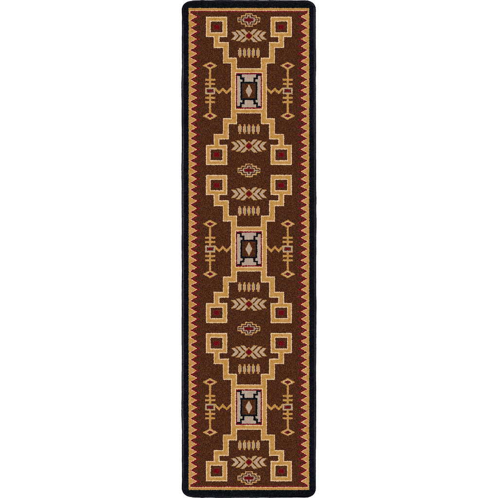 Thunderstorm - Brown American Dakota Rugs
