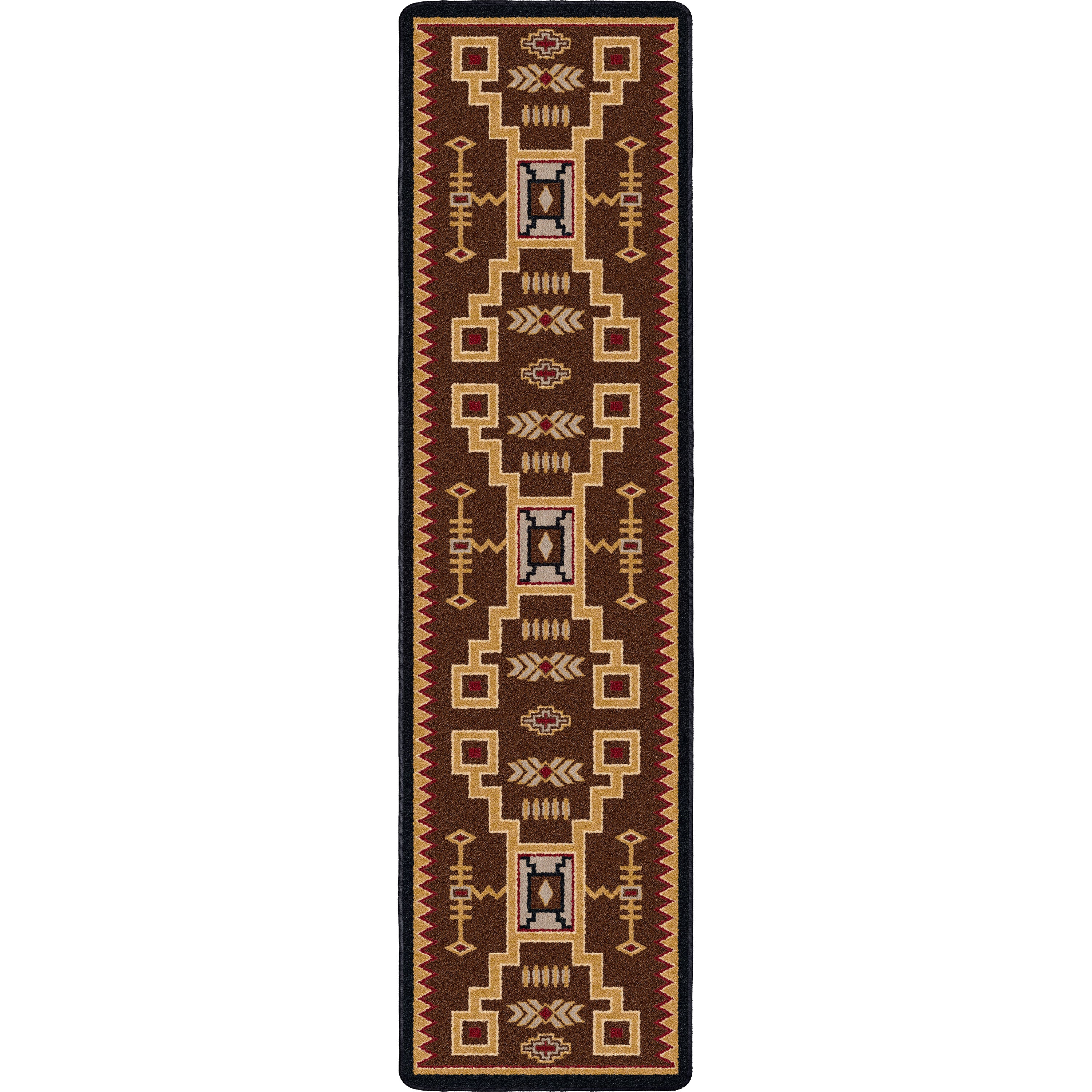 Thunderstorm - Brown American Dakota Rugs