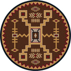 Thunderstorm - Brown American Dakota Rugs