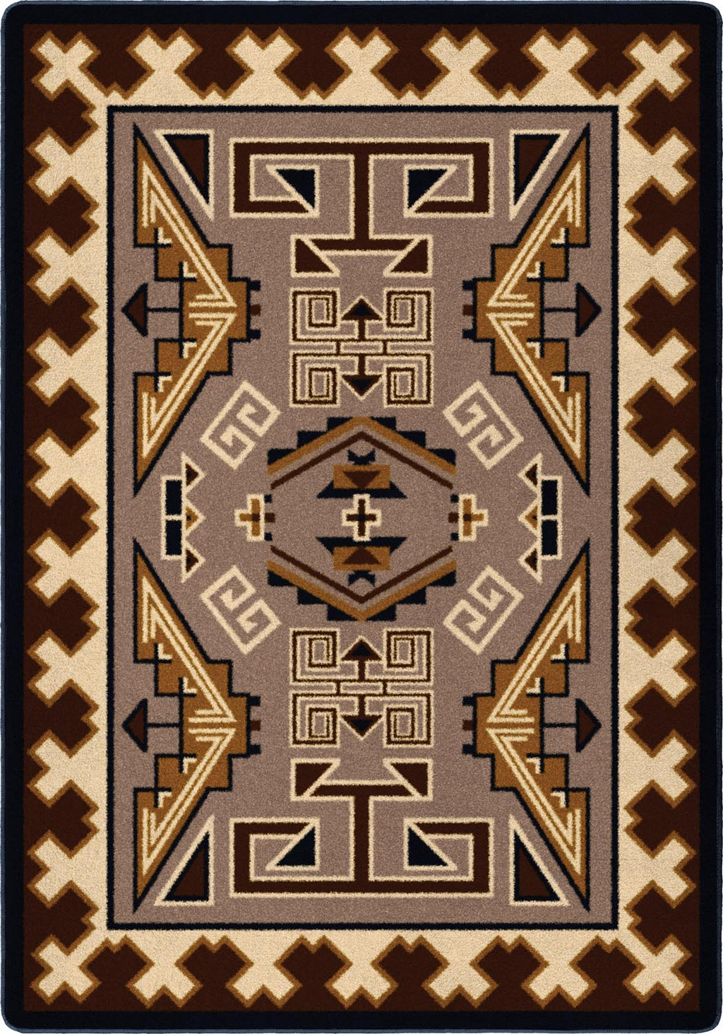 Trader Blanket - Sand American Dakota Rugs