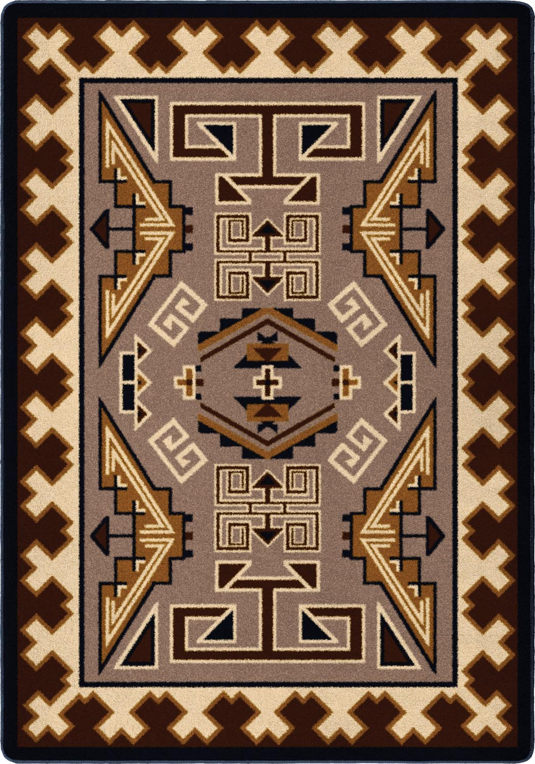 Trader Blanket - Sand American Dakota Rugs