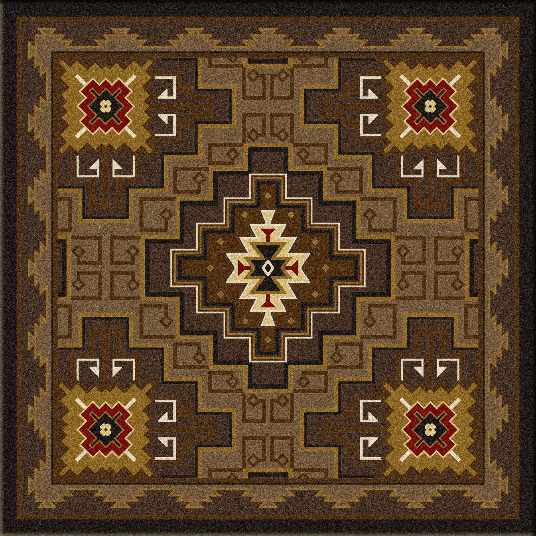 Two Sisters - Chestnut American Dakota Rugs