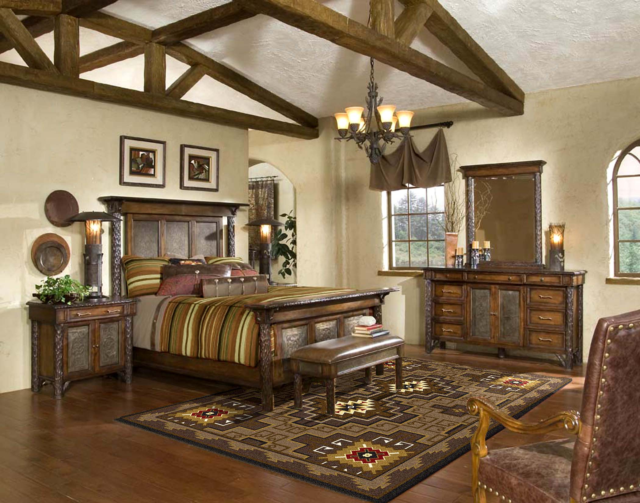 Two Sisters Chesnut American Dakota Rugs