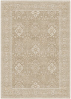 Mayberry Rugs Vintage Damascus Antique Area Rug – Distressed Traditional Rug Mayberry Rug