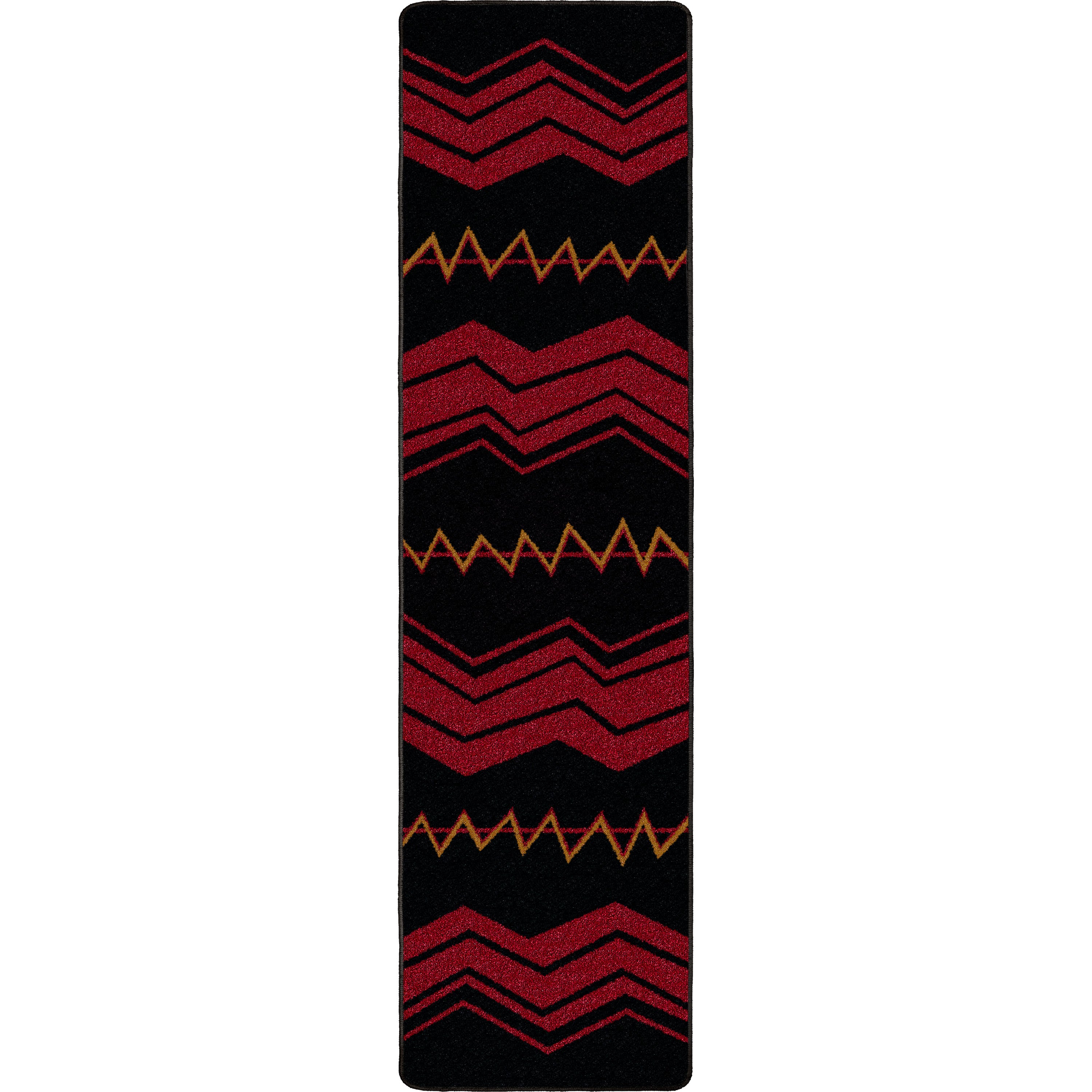 War Path2 - Black American Dakota Rugs