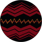 War Path2 - Black American Dakota Rugs