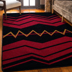 War Path2 - Black American Dakota Rugs