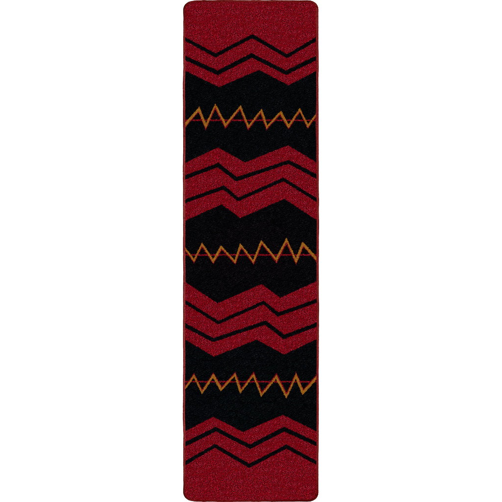 War Path - Red American Dakota Rugs
