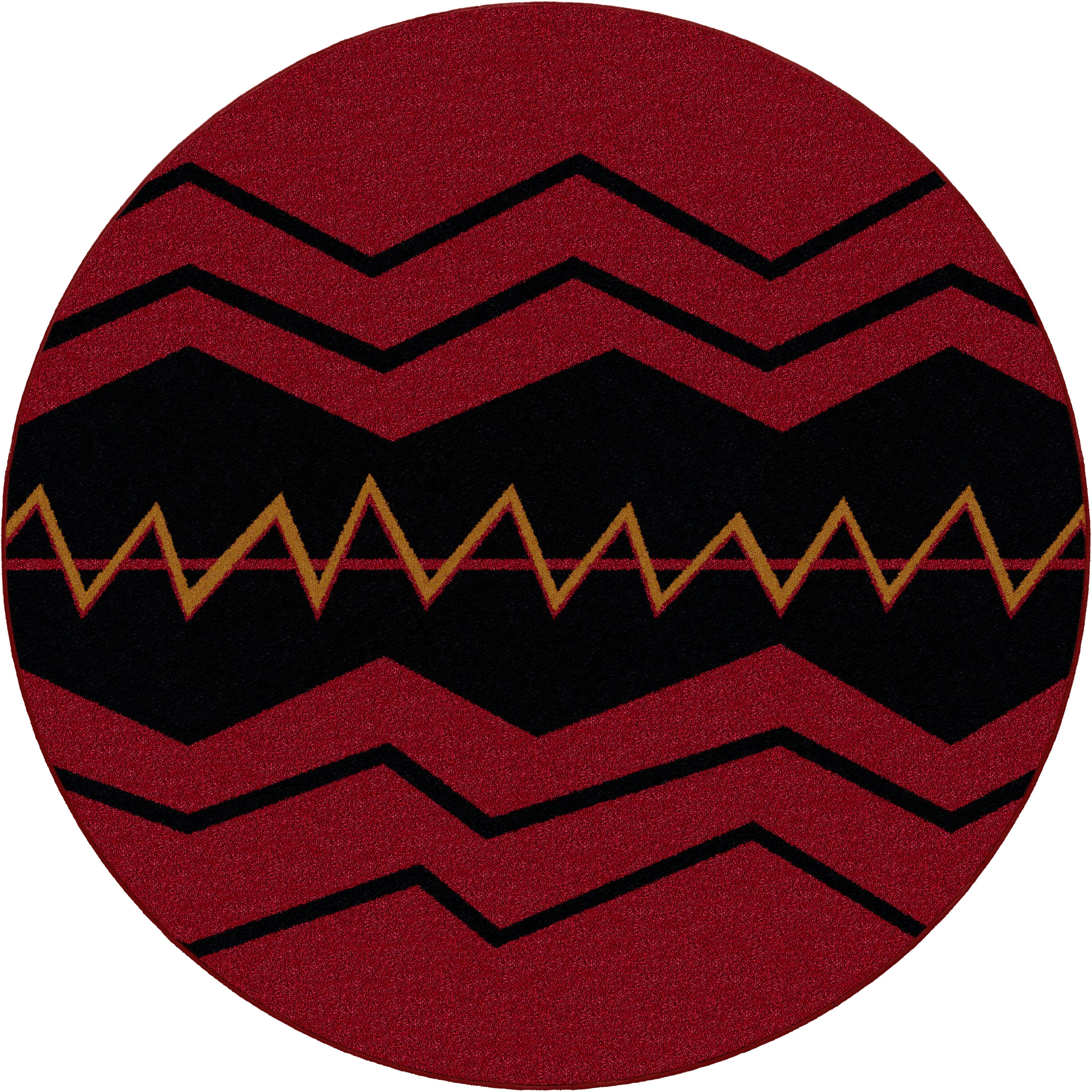 War Path - Red American Dakota Rugs