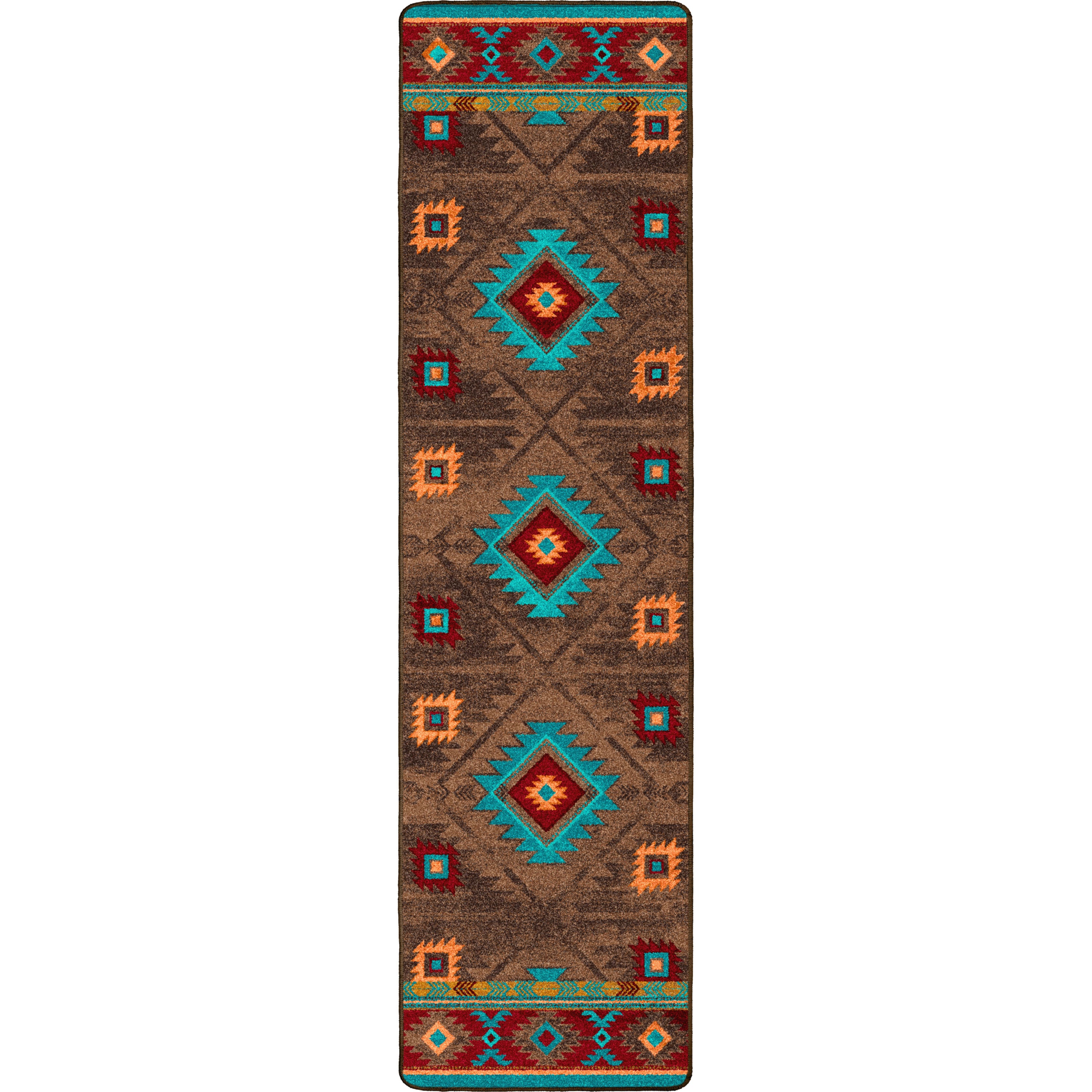 Whisky River - Turquoise American Dakota Rugs