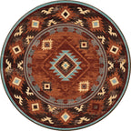 Whisky River - Rust American Dakota Rugs