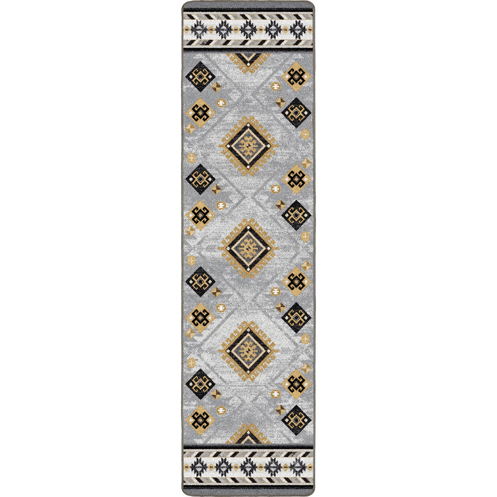 Wild Whiskey - Grey and Gold American Dakota Rugs