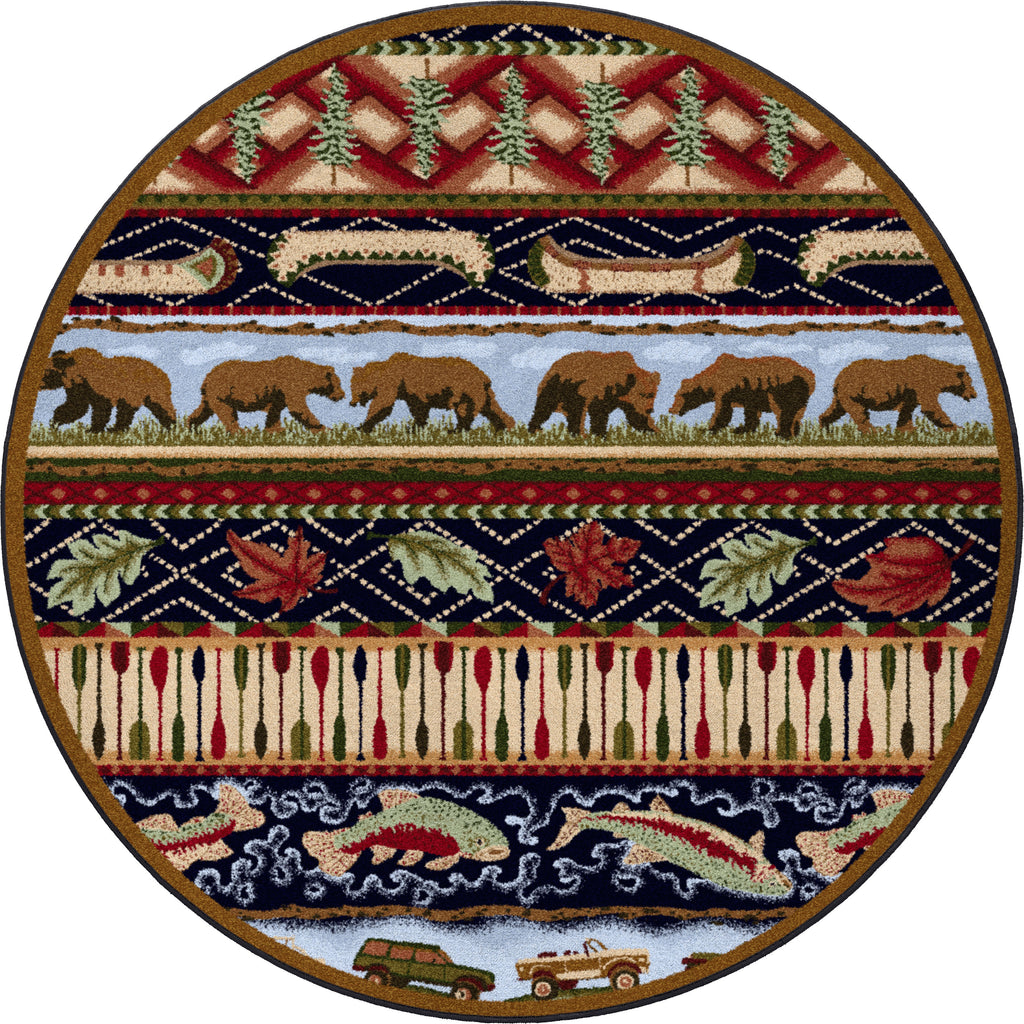 Wilderness Trek Multi American Dakota Rugs