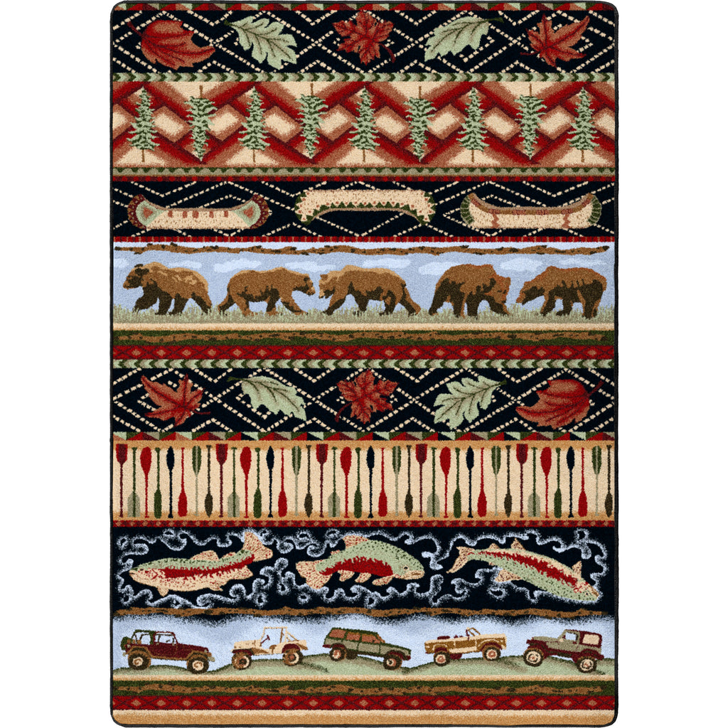 Wilderness Trek Multi American Dakota Rugs