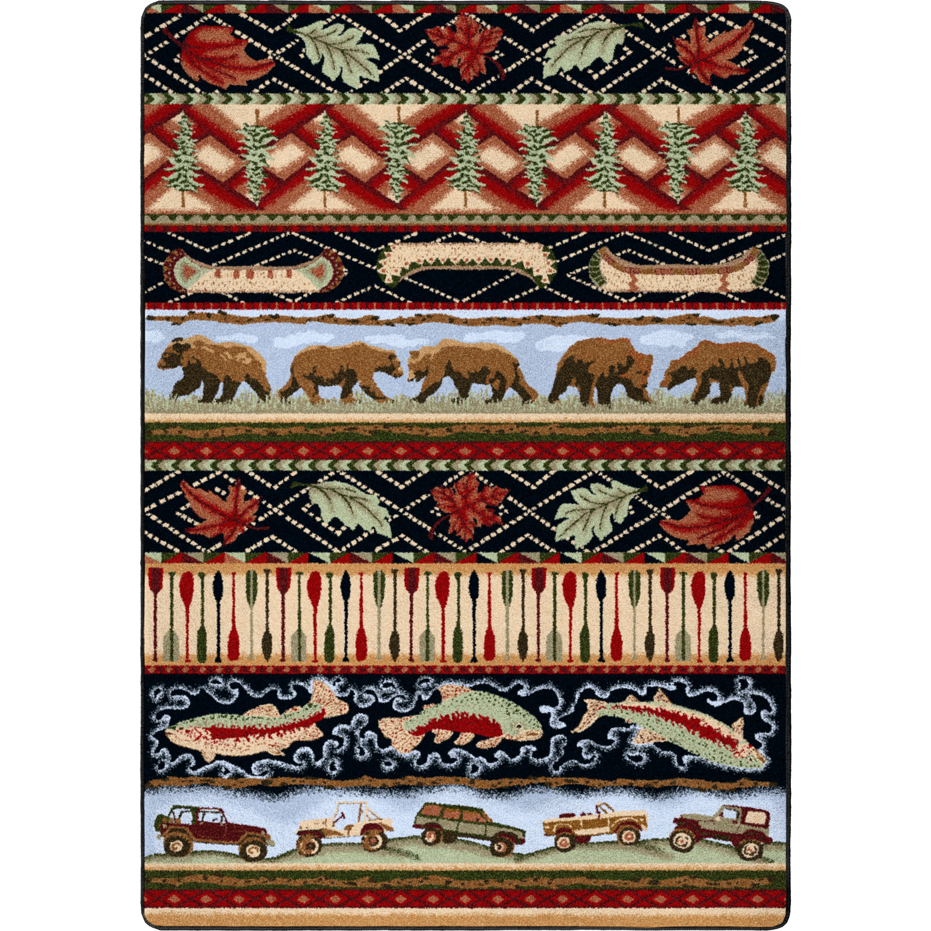 Wilderness Trek Multi American Dakota Rugs