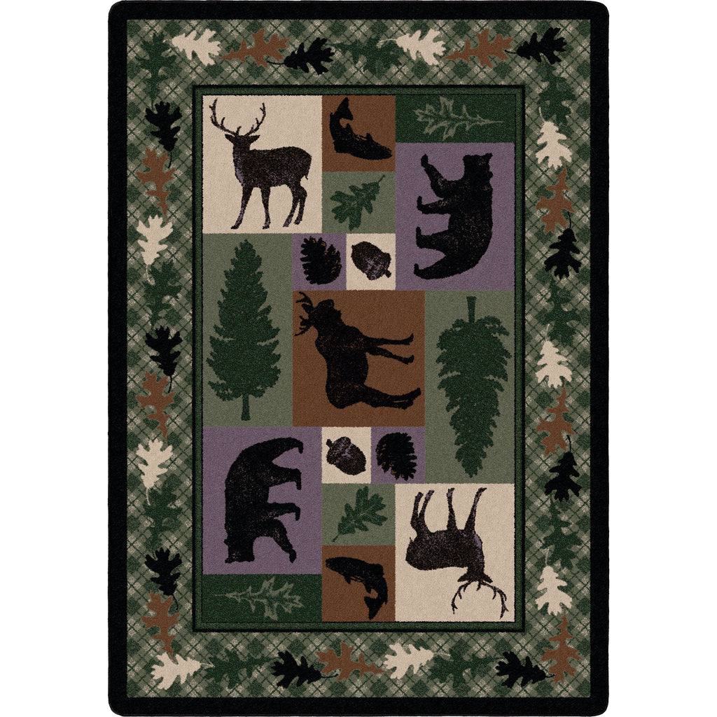 Wildlife Retreat Multi American Dakota Rugs