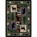 Wildlife Retreat Multi American Dakota Rugs