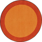 Joy Carpets All Around Orange Area Rug – Kids Classroom Rug Joy Carpets