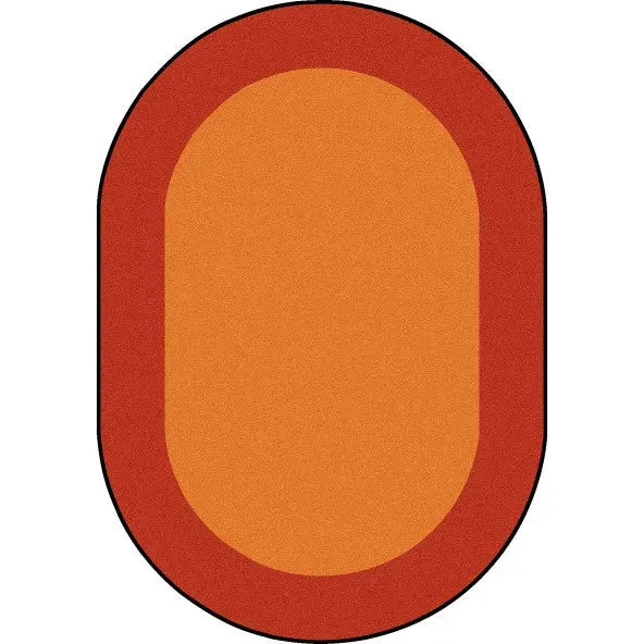 Joy Carpets All Around Orange Area Rug – Kids Classroom Rug Joy Carpets