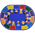 Joy Carpets All of Us Together Area Rug – Kids Classroom Rug Joy Carpets