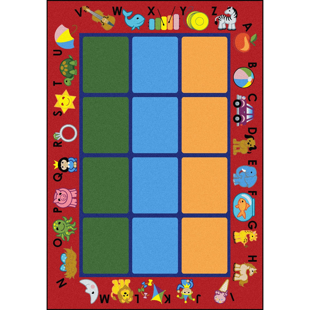 Alphabet Phonics Red