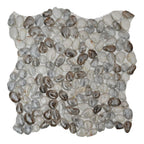 Art Glass Pebble Mosaic 12 x 12 Elysium