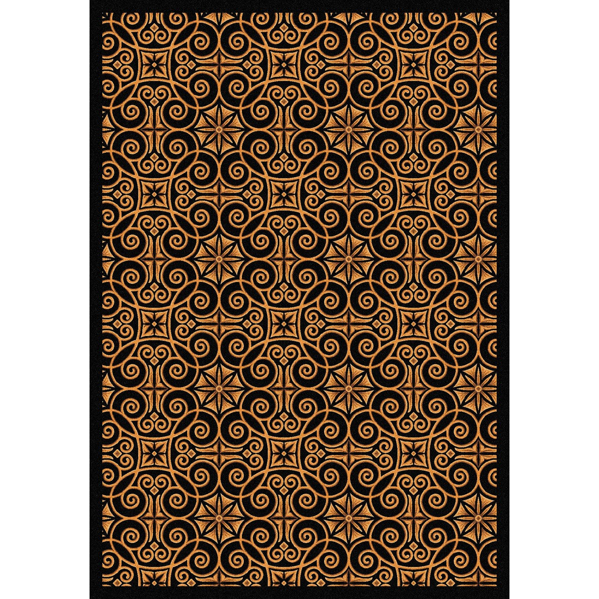 Antique Scroll Black