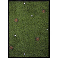 Joy Carpets Back Nine Area Rug – Golf Themed Game Room Rug Joy Carpets