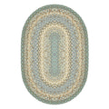 27x45  Baja Blue Oval Homespice Rugs