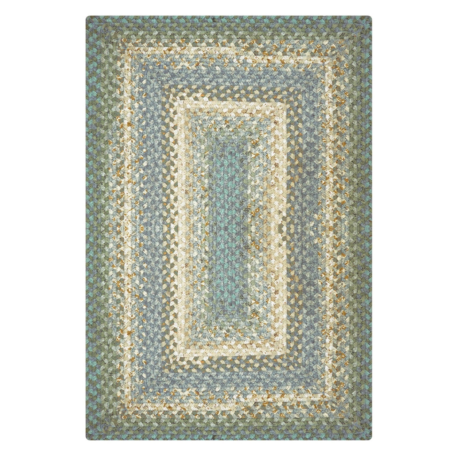 27x45 Baja Blue Rect Homespice Rugs