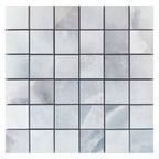 Reves Matte Tile Mosaic 2 x 2 on a 12 x 12 Sheet Elysium