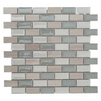Swiss Brick Pattern Mosaic 11.75 x 11.75 Elysium