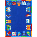 Joy Carpets Books Are Handy Area Rug – Kids Reading Classroom Rug Joy Carpets