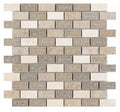 Swiss Brick Pattern Mosaic 11.75 x 11.75 Elysium