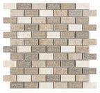 Swiss Brick Pattern Mosaic 11.75 x 11.75 Elysium