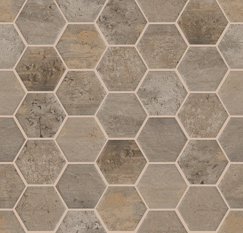 CITY LIGHTS 6X7 HEXAGON in MATTE Finish Shaw Tile & Stone