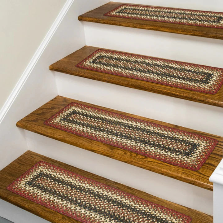Stair Treads Braided Set of 13 Homespice Rugs